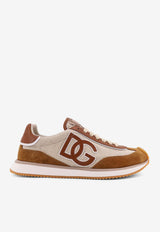 Dolce & Gabbana DG Cushion Low-Top Sneakers Brown CS2288A01278W125_AVORIO CARAMELLO_40019945