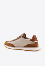 Dolce & Gabbana DG Cushion Low-Top Sneakers Brown CS2288A01278W125_AVORIO CARAMELLO_40019945