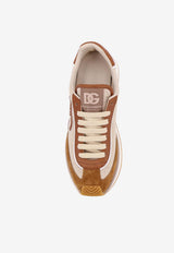Dolce & Gabbana DG Cushion Low-Top Sneakers Brown CS2288A01278W125_AVORIO CARAMELLO_40019945