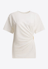 Draped Crewneck T-shirt