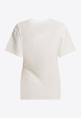 Draped Crewneck T-shirt