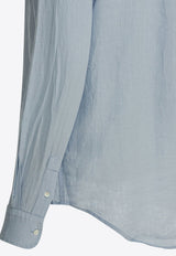 Logo-Embroidered Buttoned Shirt