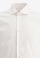 Logo-Embroidered Buttoned Shirt