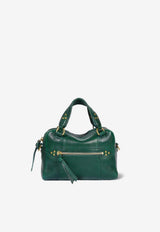 Jérôme Dreyfuss Mini Lucky Bowling Shoulder Bag Green 46LUCKYBOMICH_Sapin
