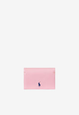 Ralph Lauren Play Leather Snap Cardholder Pink 427949873002_650