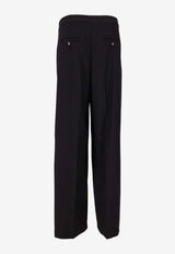 PINKO Tailored Pants with Pin-Tucks Black 106140A30C_Z99