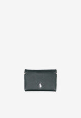 Ralph Lauren Play Leather Snap Cardholder Black 427949873011_300
