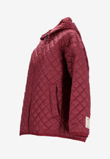 Max Mara The Cube Leo Quilted Jacket Red 2529486074600LEO_056