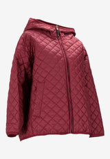 Max Mara The Cube Leo Quilted Jacket Red 2529486074600LEO_056