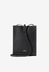 Ralph Lauren Play Grained Leather Crossbody Bag Black 427960562016_001