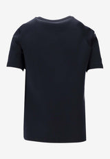 S Max Mara Tubo Crewneck T-shirt Navy 2529976021600TUBO_006