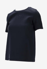 S Max Mara Tubo Crewneck T-shirt Navy 2529976021600TUBO_006