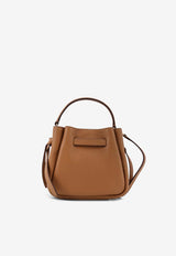 Tory Burch Mini Romy Leather Bucket Bag Brown 179988227_TIRAMISU_40005307