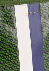 Tory Burch Racer Coated Canvas Tote Bag Green 178726300_Green_40005297