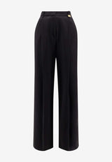 Elisabetta Franchi Tailored Straight-Leg Pants Black PA16761E2110_Black_41973123