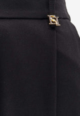 Elisabetta Franchi Tailored Straight-Leg Pants Black PA16761E2110_Black_41973123