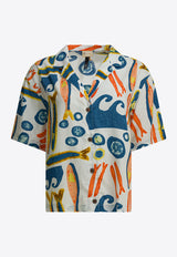 Printed Buttoned Shirt