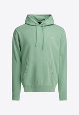 Logo-Embroidered Hooded Sweatshirt