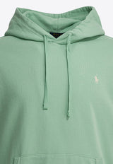Logo-Embroidered Hooded Sweatshirt