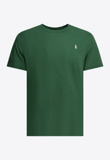Logo-Embroidered Crewneck T-shirt