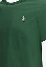 Logo-Embroidered Crewneck T-shirt