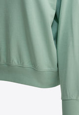 Logo-Patched Crewneck Sweatshirt