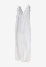 Anine Bing Flora Sleeveless Midi Dress White A0212165_WTI26