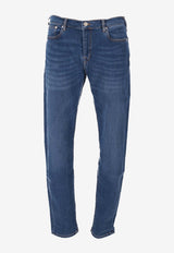 Paul Smith Logo Patch Slim-Fit Jeans Denim M2R100ZWP20932_BLUE