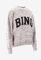 Anine Bing Sydney Knitted Sweater Gray A0911545_MUL2