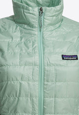 Logo-Patched Zip-Up Vest