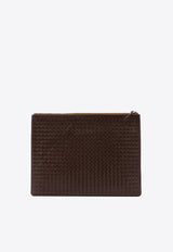 Braided Clutch Bag