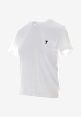 AMI PARIS Ami De Coeur Crewneck T-shirt White FTS347724_100