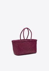 Leather Top Handle Bag