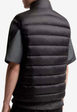 Moncler Deneb Down Zip-Up Gilet Black L10911A00024598AL_999