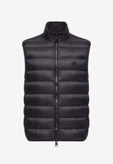 Moncler Deneb Down Zip-Up Gilet Black L10911A00024598AL_999