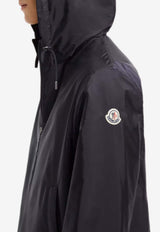 Moncler Grimpeurs Hooded Windbreaker Jacket Navy L10911A0009054155_743