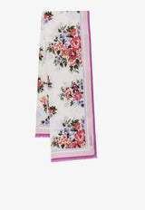 Dolce & Gabbana Floral Print Sarong Multicolor O4A01JON0EJHF5ZO_MAZZFIORIBDOROSA_40005199
