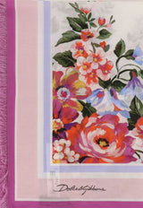 Dolce & Gabbana Floral Print Sarong Multicolor O4A01JON0EJHF5ZO_MAZZFIORIBDOROSA_40005199