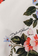 Dolce & Gabbana Floral Print Cropped Shirt Multicolor F5T76THS5UUHA5ZO_MAZZFIORI BIANCO_40005315