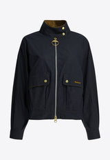 Zip-Up Denim Jacket