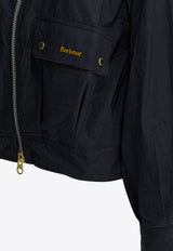 Zip-Up Denim Jacket