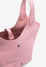 Ralph Lauren Small Play Pebbled Leather Tote Bag Pink 428944657003_650