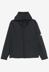 Moncler Sassiere Hooded Zip-Up Jacket Midnight Blue L10911A0015559876_74S