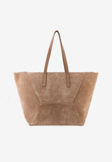 Brunello Cucinelli BC Duo Suede Tote Bag Brown MBDLB2571C2767_ANTELOPE_40000188