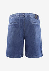 Polo Ralph Lauren Polo Pony Denim Shorts Blue 710P02689001_BLANE_48136857