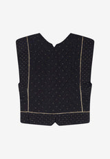 Isabel Marant Etoile Volana Quilted Vest Black GI0078FAD1J03E01BK_Black_41973267
