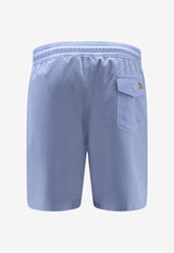 Polo Ralph Lauren Embroidered Pony Swim Shorts Blue 710957782503_AUSTIN BLUE_48136849