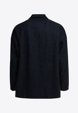 Single-Breasted Buttoned Blazer