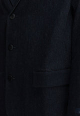 Single-Breasted Buttoned Blazer
