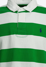 Logo-Embroidered Polo T-shirt